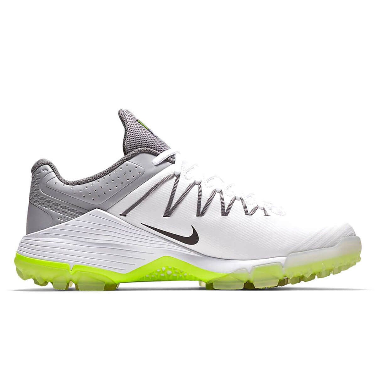 Nike Domain 2 Unisex White / Black Wolf Grey Cricket Rubber Shoe