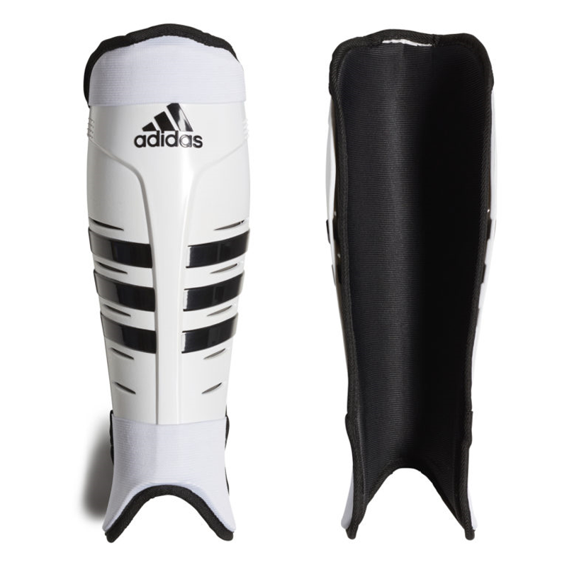 Adidas Hockey Shin Pads White/Black kbsportshub.ie