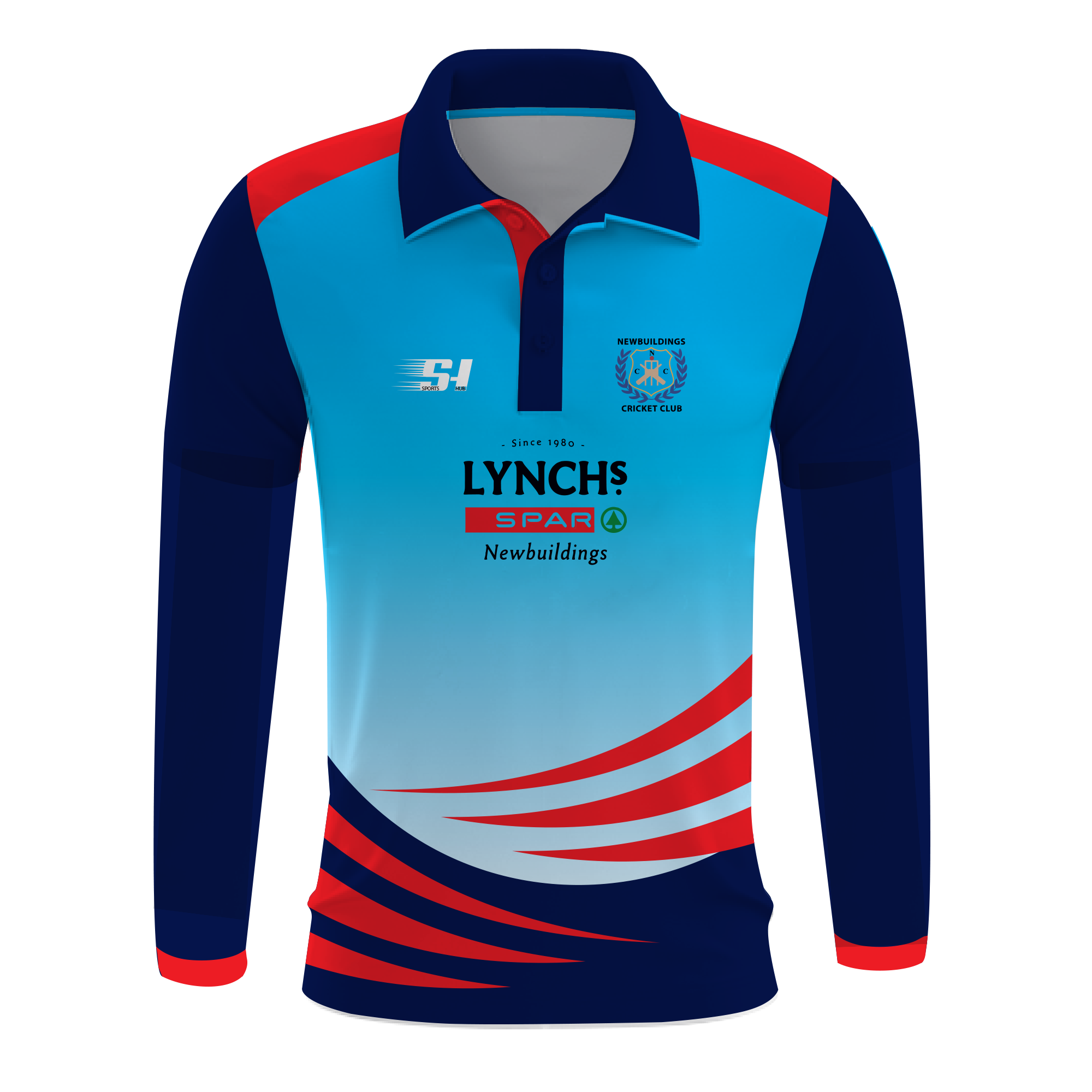 Collar Printed Cricket Dress ( Sublimated)