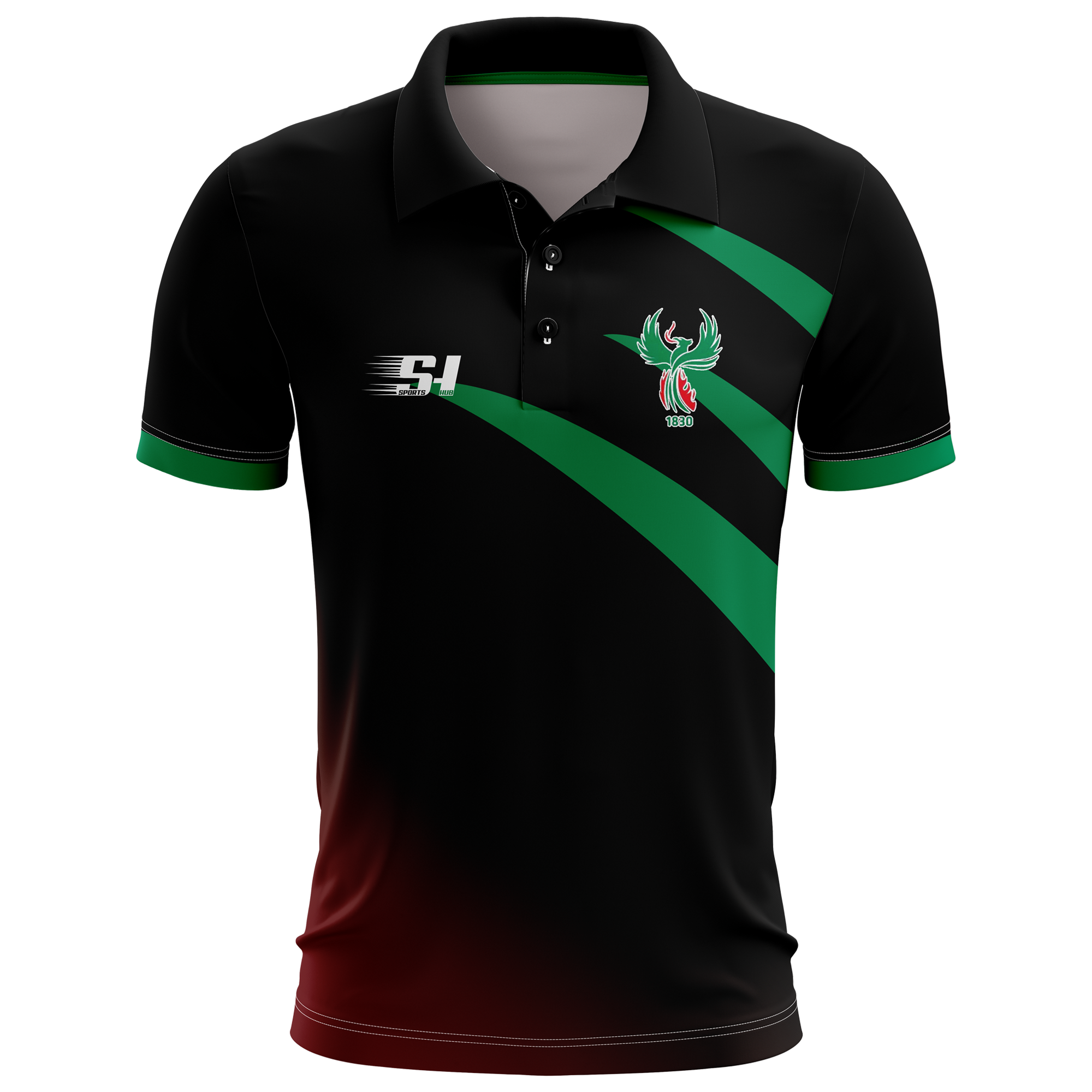 Phoenix Cricket Club Playing T-Shirt Mens, HALF SLEEVES LONG
