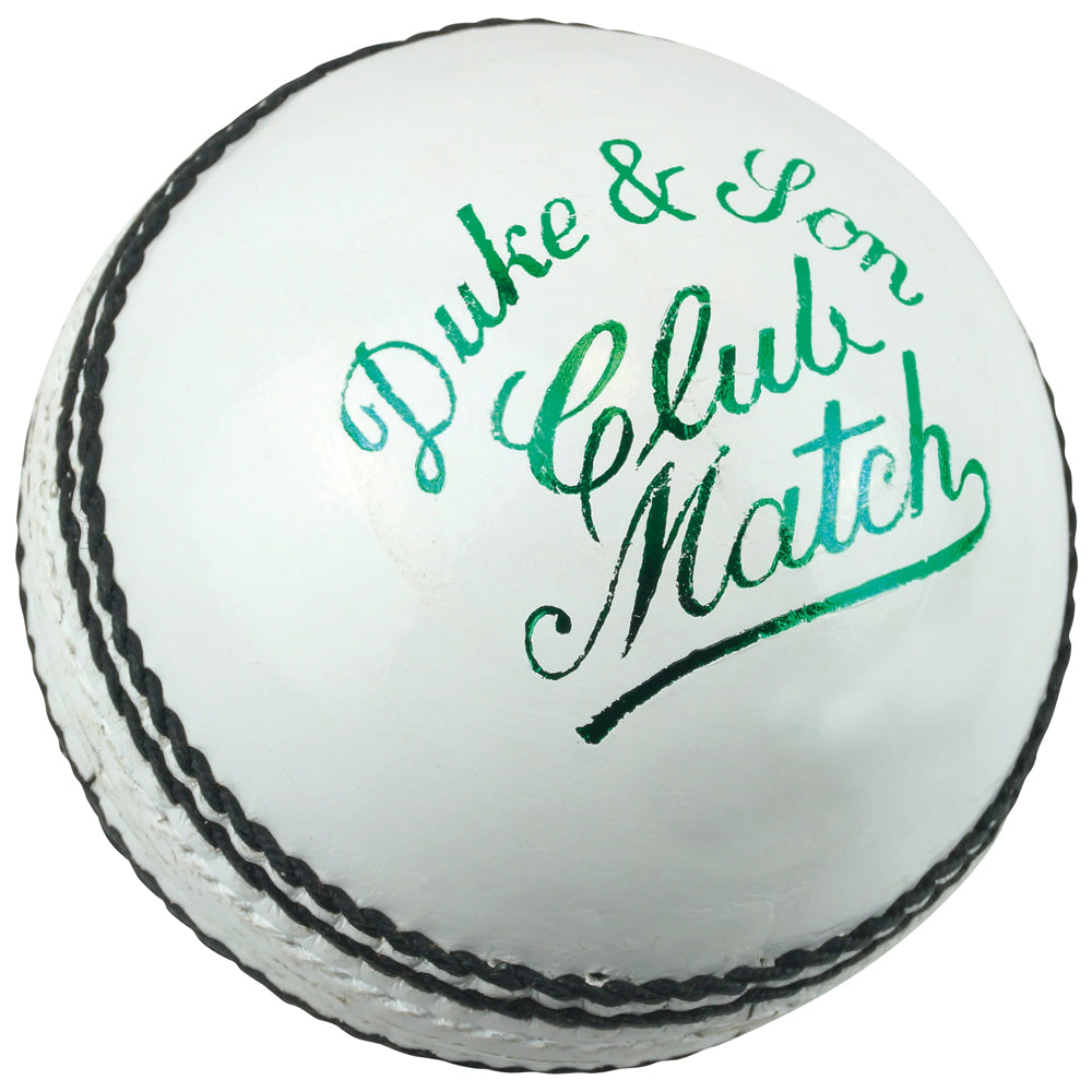 Dukes Club Match Cricket Ball White