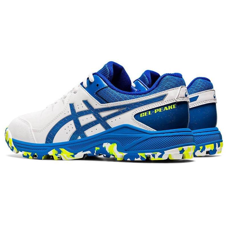 ASICS Gel Peake Men s Cricket Shoes White Directoire Blue