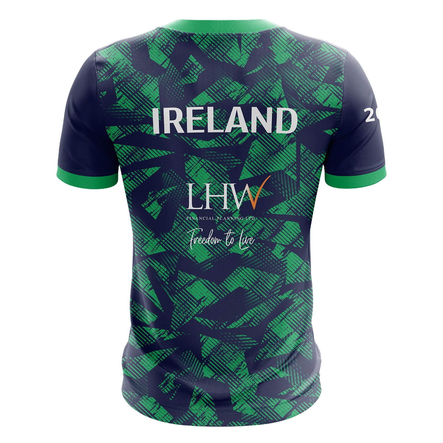 VCAI Over 40’s sublimation short sleeve training shirt back